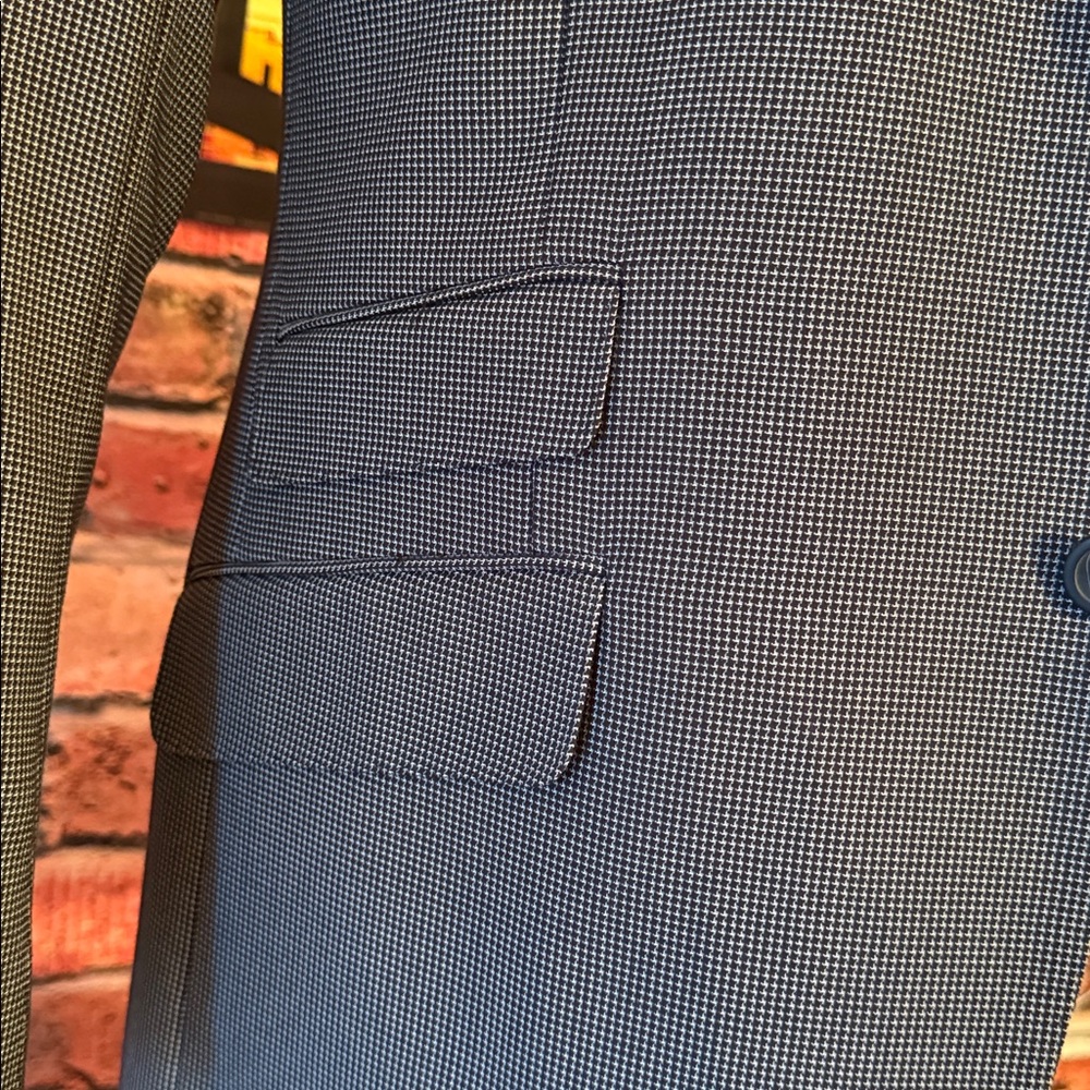 Geoffrey Beene houndstooth Coat - Picture 6 of 17